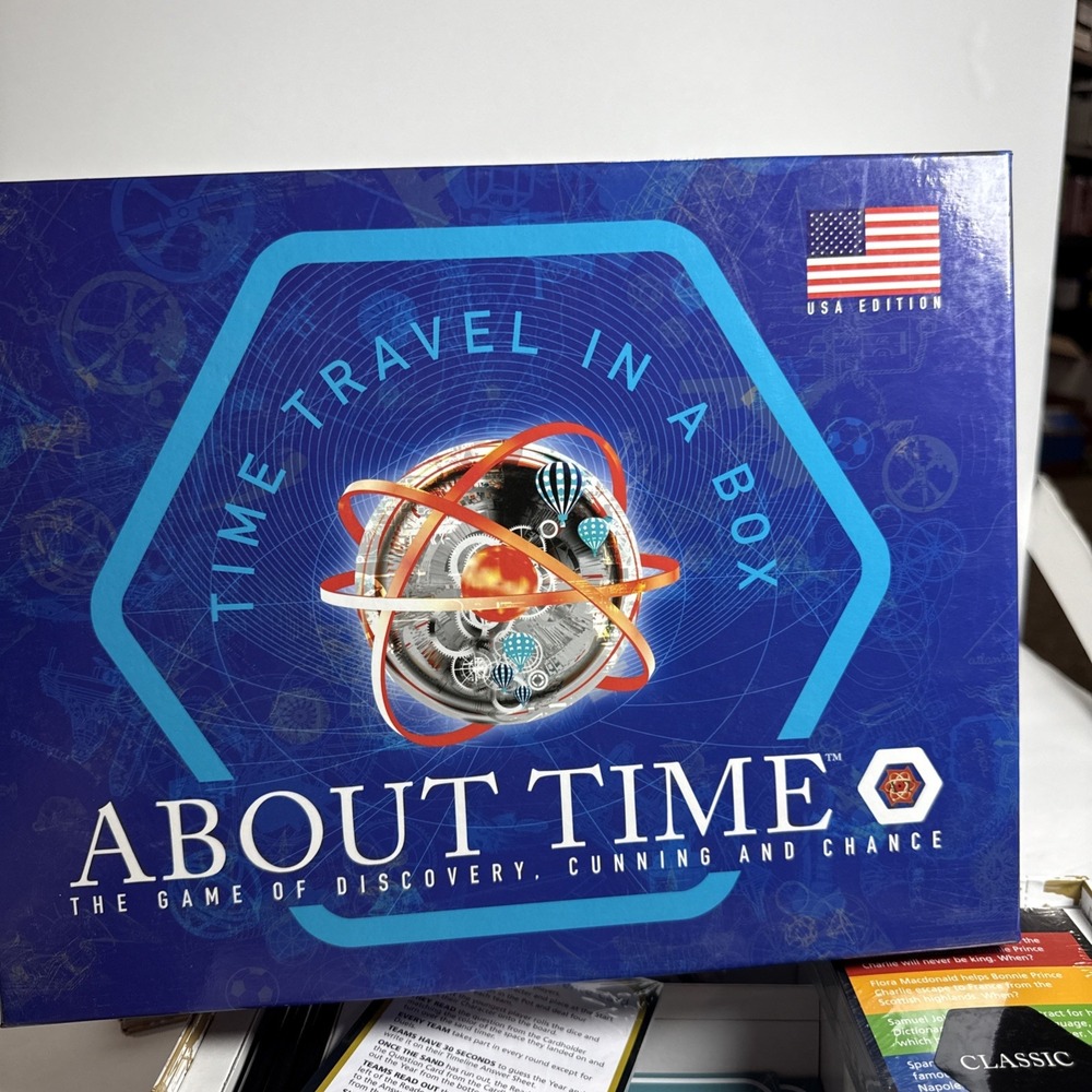 About Time Board Game 2009 US Edition Barnes Noble Exclusive New Sealed